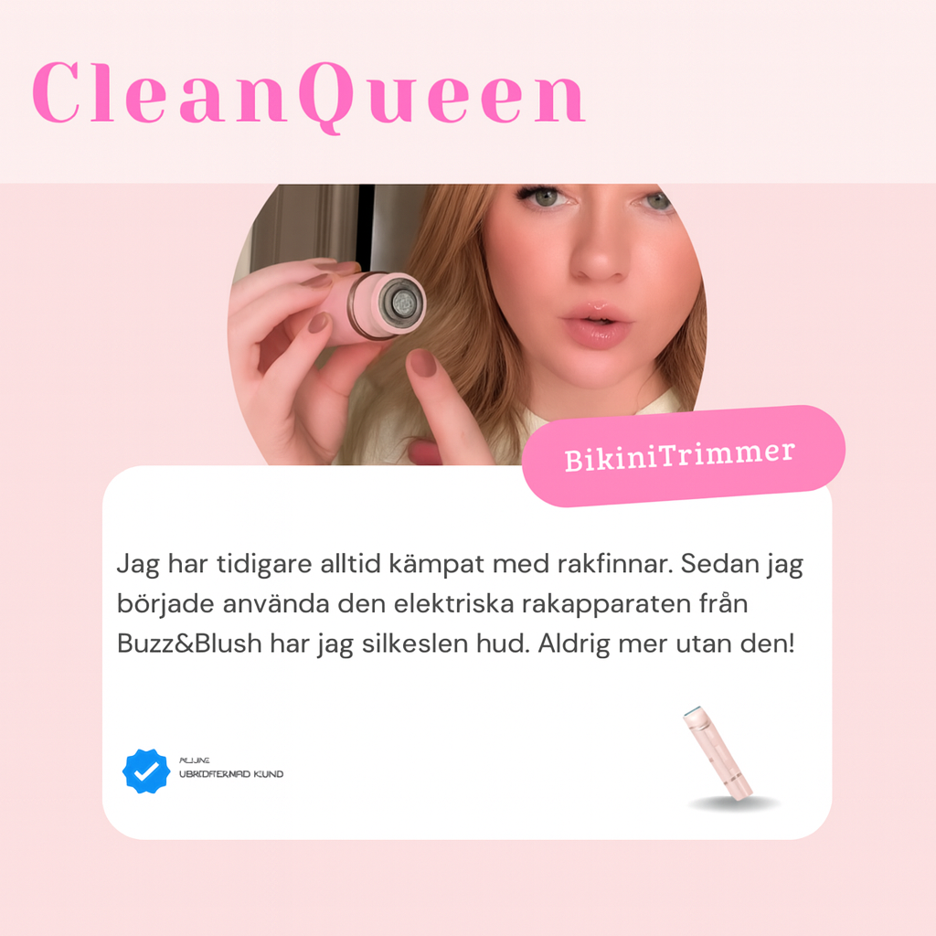 Starta Black Friday rean redan nu! CleanQueen – årets mest älskade skönhetsprodukt!