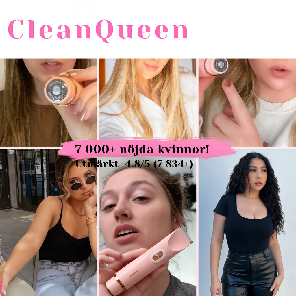 Starta Black Friday rean redan nu! CleanQueen – årets mest älskade skönhetsprodukt!